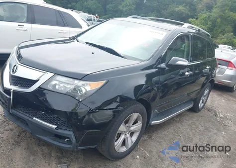 2013 Acura Mdx Technology Package from USA, damaged, VIN 2HNYD2H39DH506844
